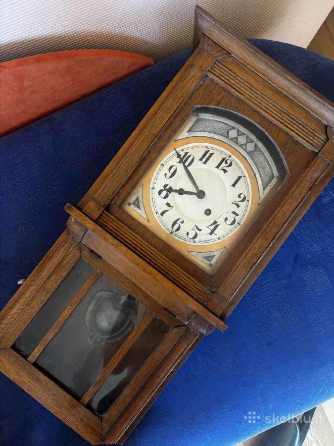 Parduodamas vokiškas sieninis laikrodis „junghans