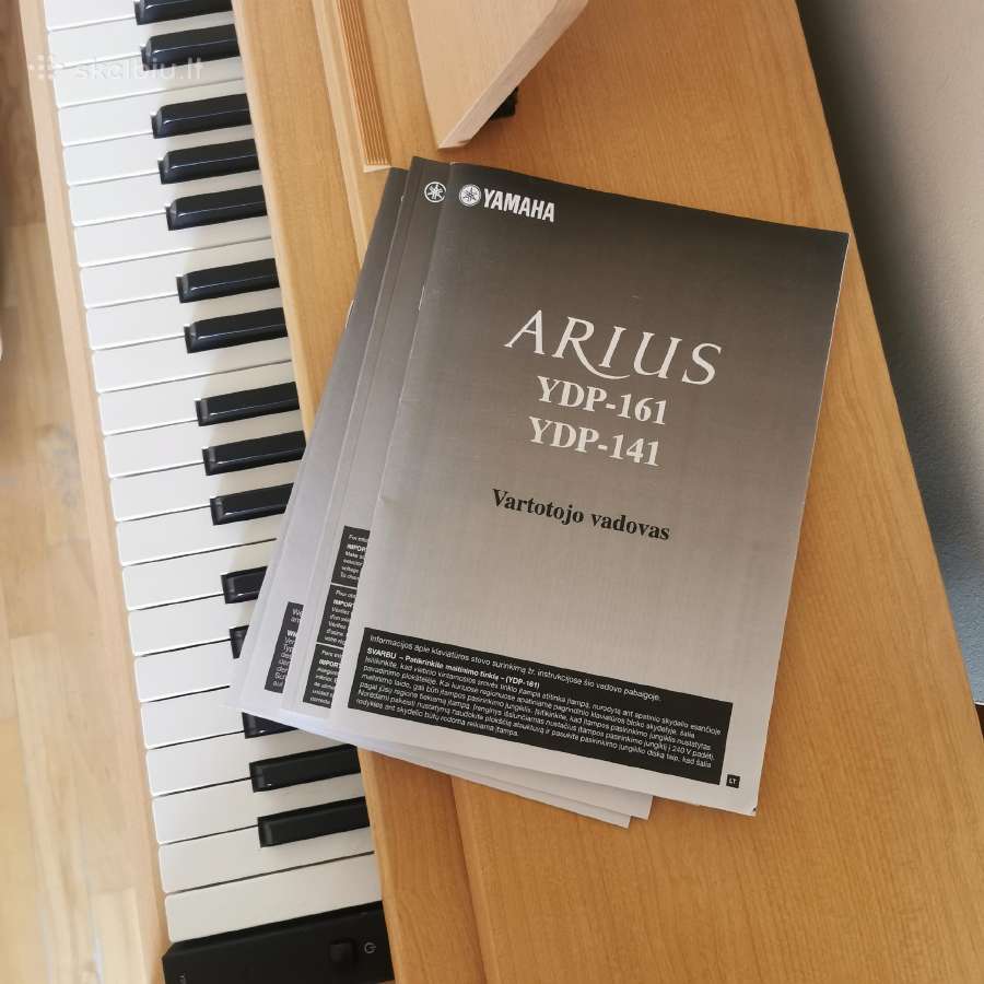 Skaitmeninis pianinas Yamaha Arius Ydp-161 - nuotraukos Nr. 3