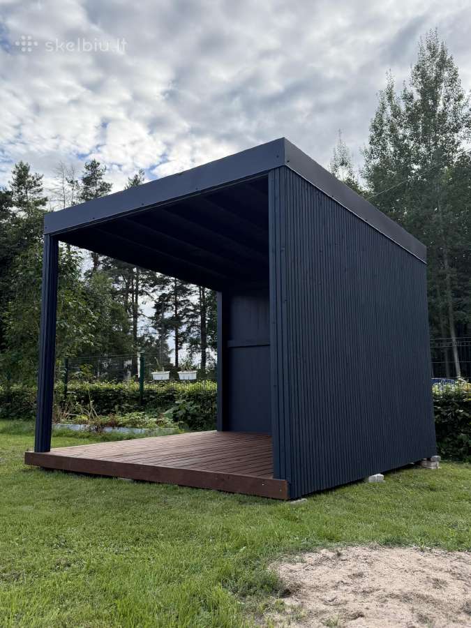 Moduliniai namai, sandėliukai be ilgų terminų - nuotraukos Nr. 14