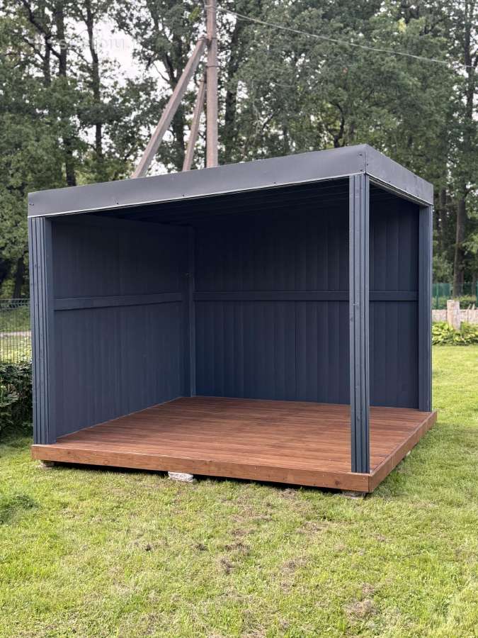 Moduliniai namai, sandėliukai be ilgų terminų - nuotraukos Nr. 15