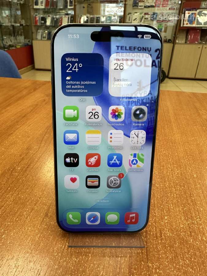 Apple iPhone 16 Pro 512 GB (Naudotas)