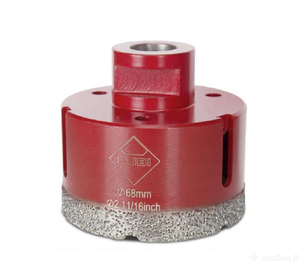 Deimantinė gręžimo karūna Rubi Drygres 35, 68 mm