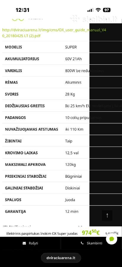 Inokim ox super. Domina keitimas - nuotraukos Nr. 9