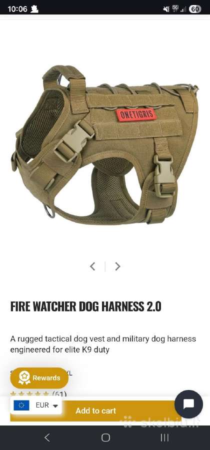 Onetigris Fire Watcher 2.0 Petnešos