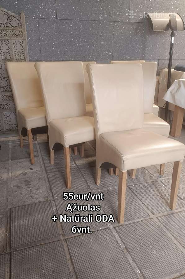 6 Odinės Kėdės iš Danijos - nuotraukos Nr. 3