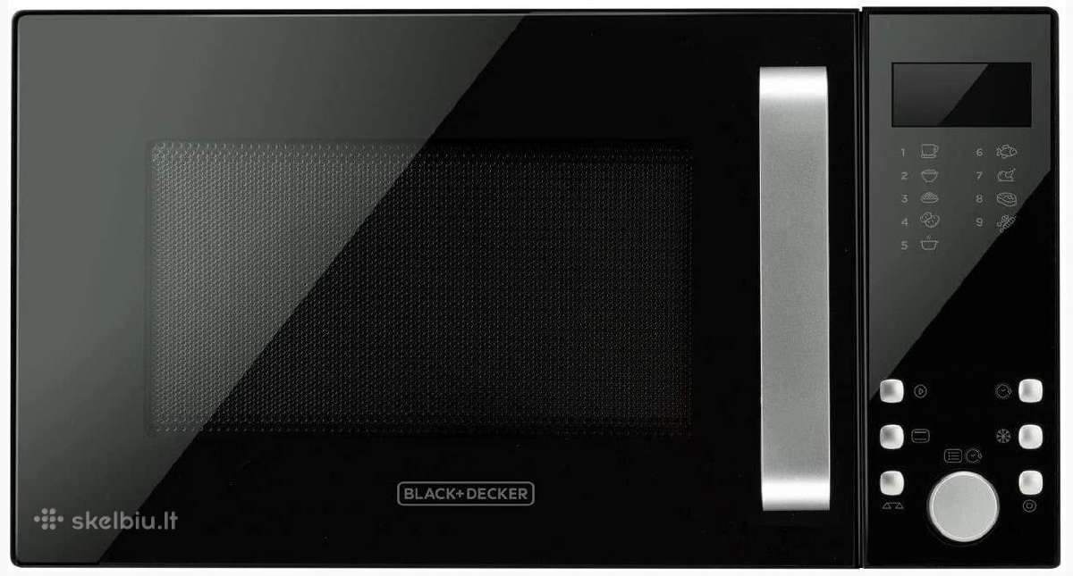 Mikrobangų krosnelė su griliu Black+decker 900w