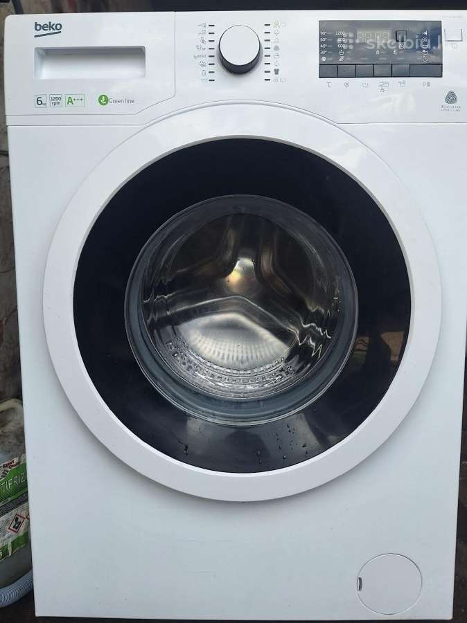 Beko 6 kg A+++ skalbimo Parduodama tvarkingamašina