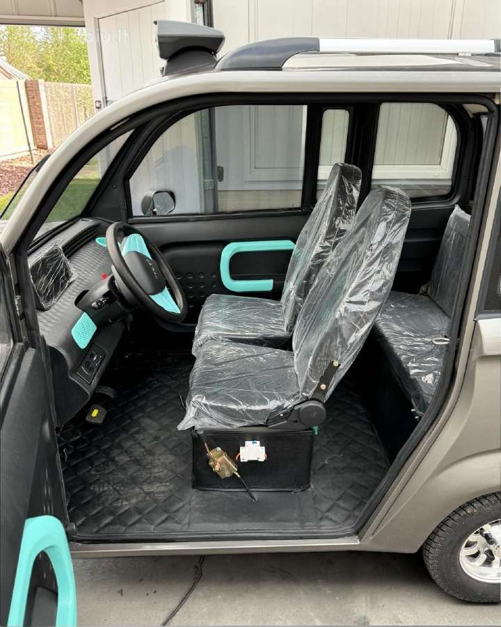 Naujas Mini elektromobilis automobilis 1000w - nuotraukos Nr. 4