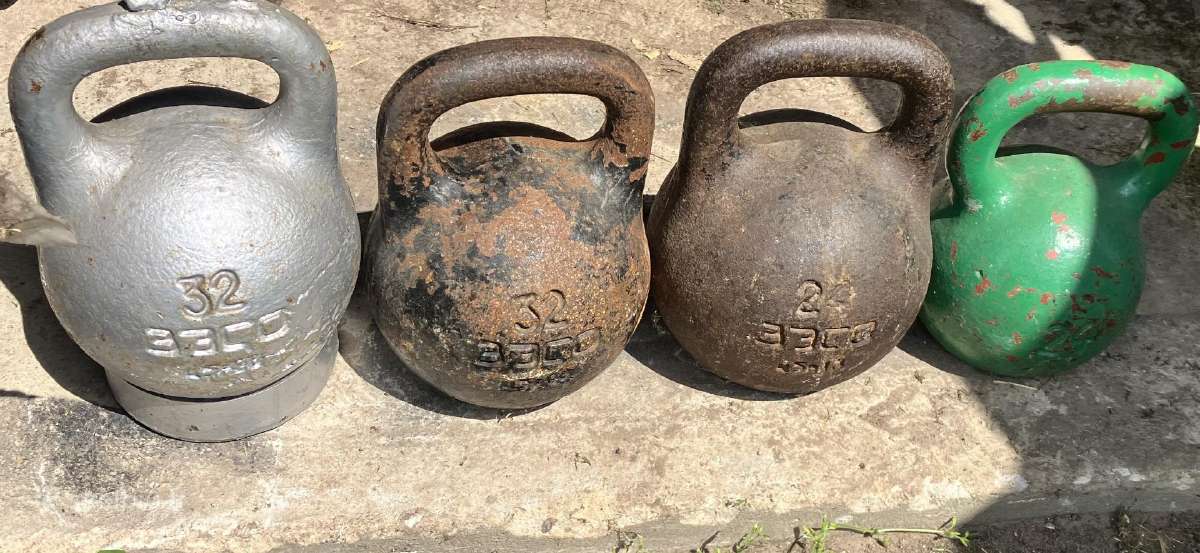 1x40kg 1x32kg 2x24kg