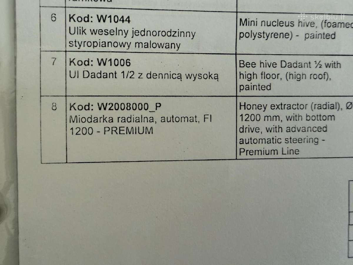 Parduodama bitininkystės įranga ir aviliai - nuotraukos Nr. 4