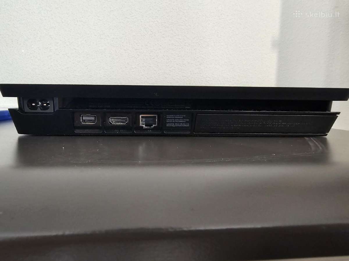 Ps4 Slim 1tb + 4 žaidimai - nuotraukos Nr. 3