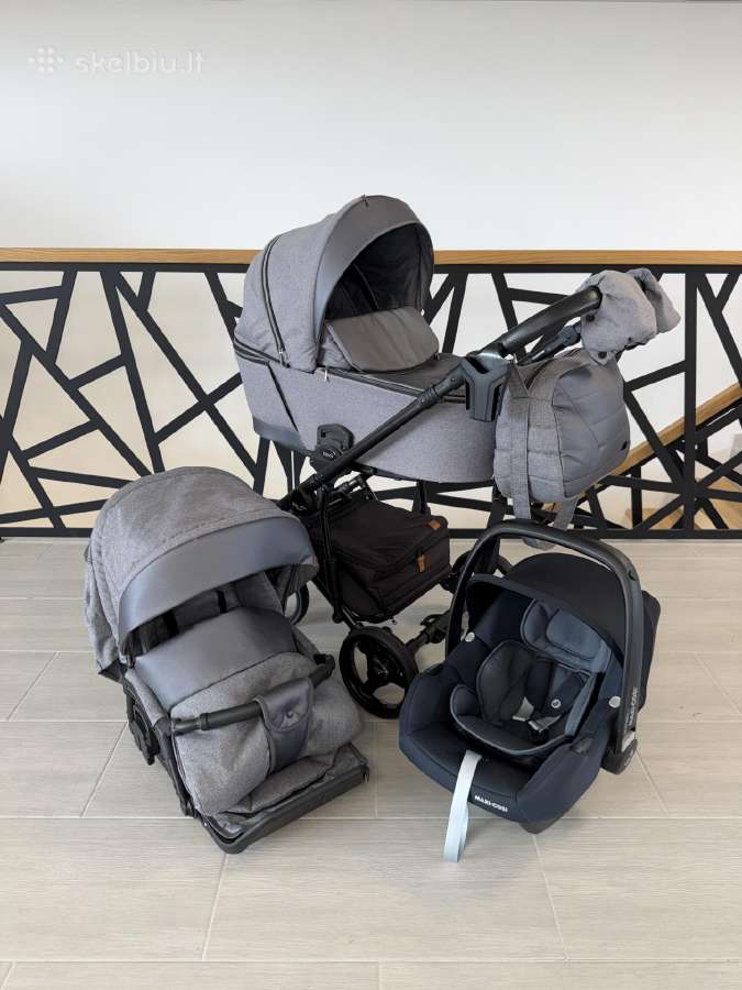 Puikios būklės Baby-merc Novis 3in1!