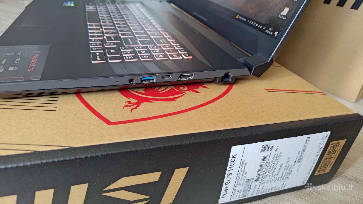Msi Pulse Gl76 - nuotraukos Nr. 5