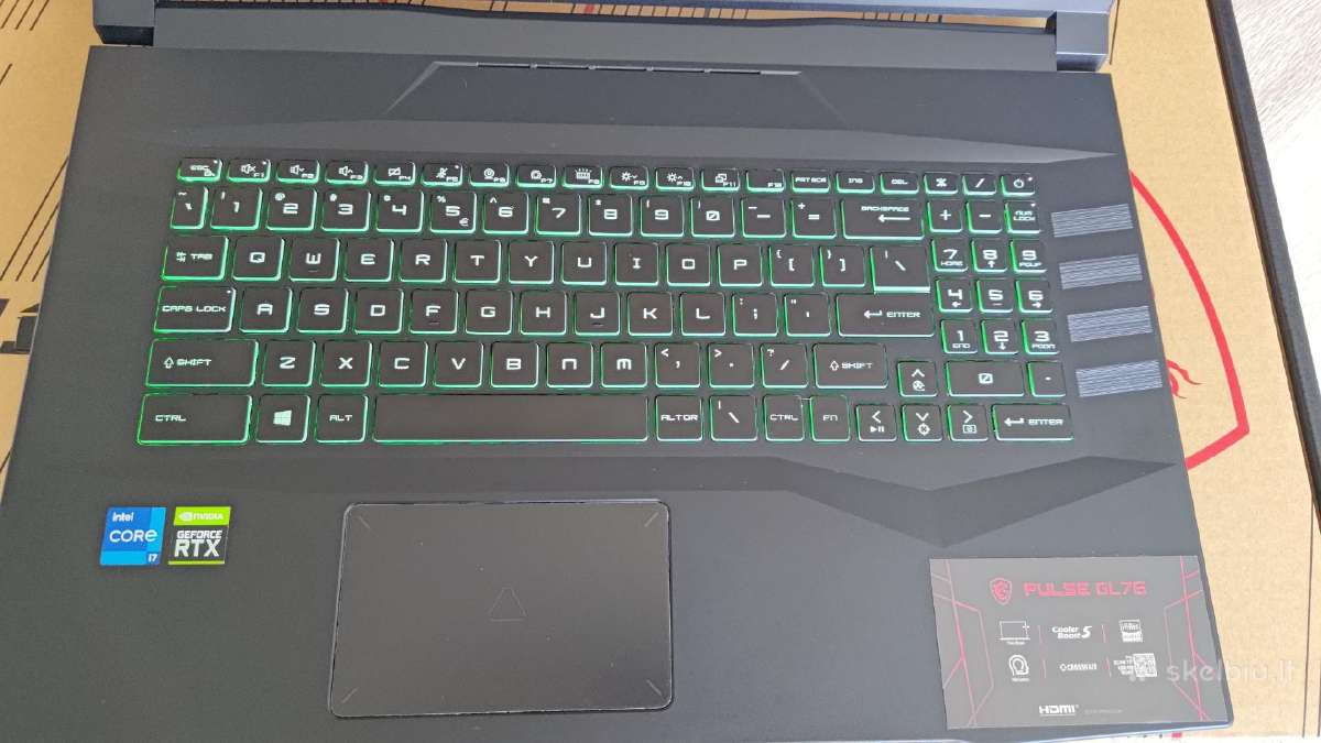 Msi Pulse Gl76 - nuotraukos Nr. 6