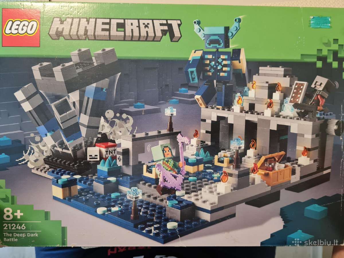 Lego Minecraft 21246 Deep dark battle