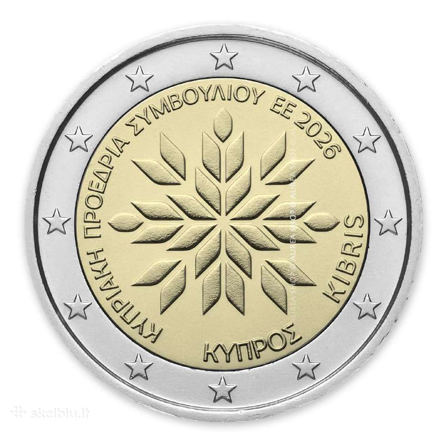 2026 Kipro 2€ monetos ir rinkiniai! - nuotraukos Nr. 3