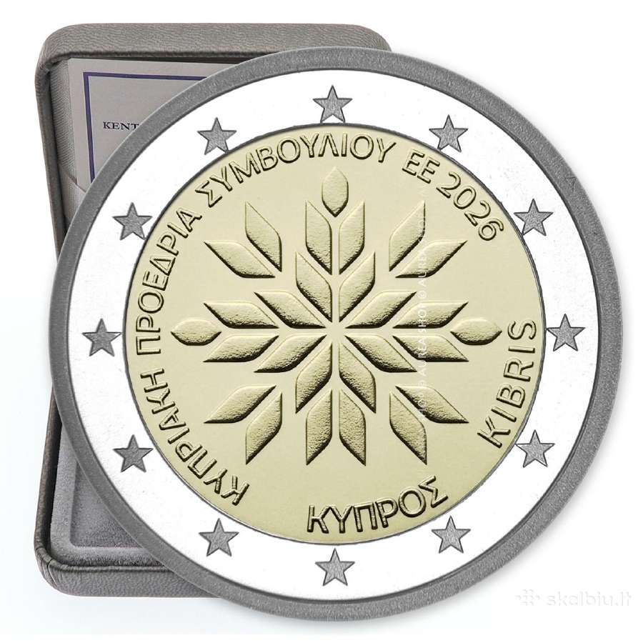 2026 Kipro 2€ monetos ir rinkiniai! - nuotraukos Nr. 4