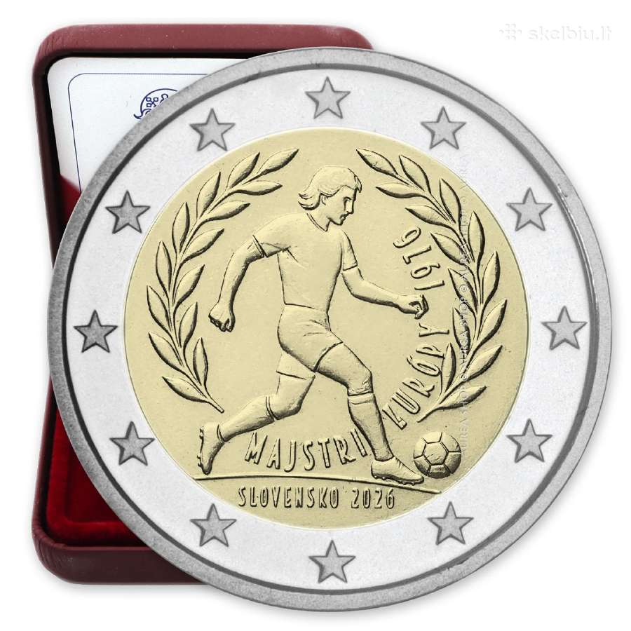 2026 Slovakijos 2€ monetos! - nuotraukos Nr. 2