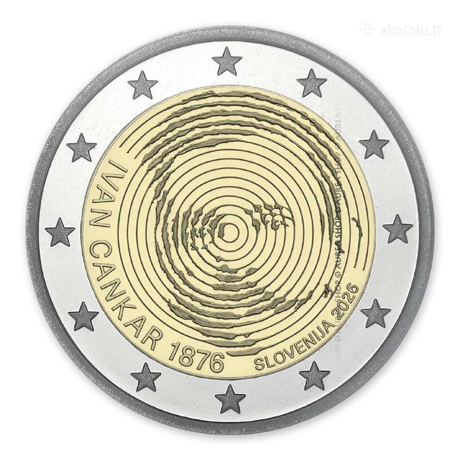 2026 Slovėnijos 2€ monetos! - nuotraukos Nr. 2