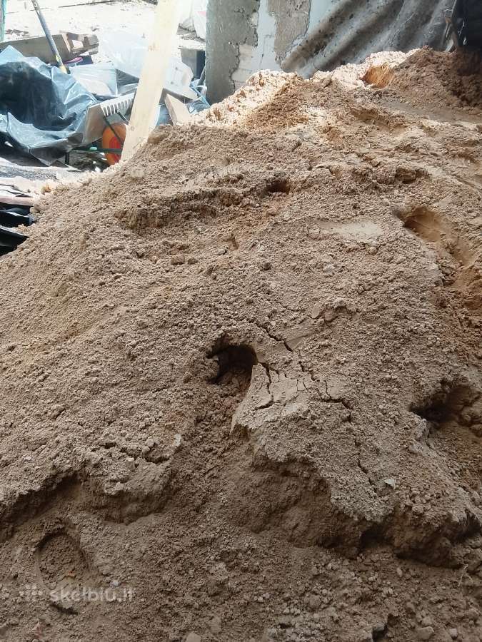 Gal kam reikia smėlio