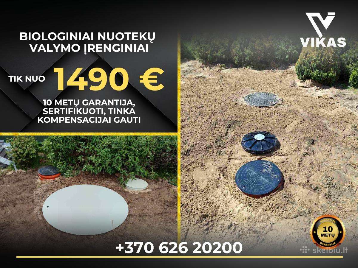 Nuotekų valymo įrenginiai - tik 1390 € - nuotraukos Nr. 4