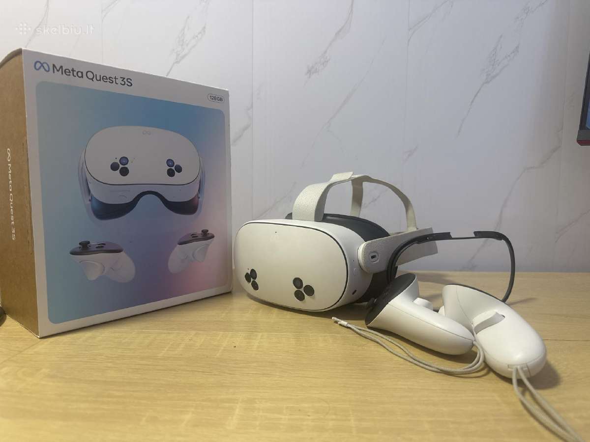 Vr akiniai meta quest 3s