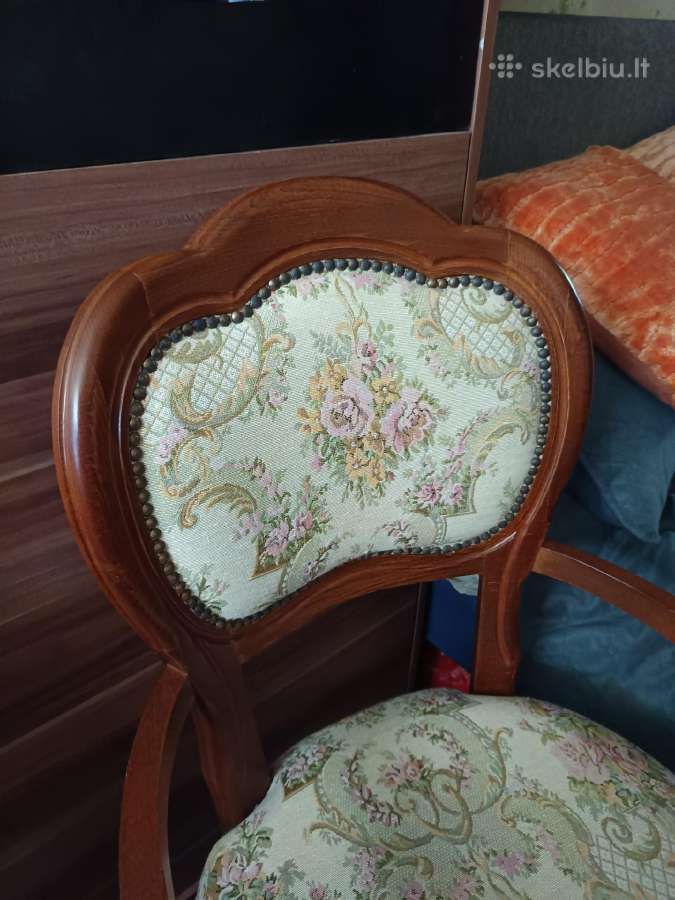 Idealios būklės - komplektas krėslų. - nuotraukos Nr. 7