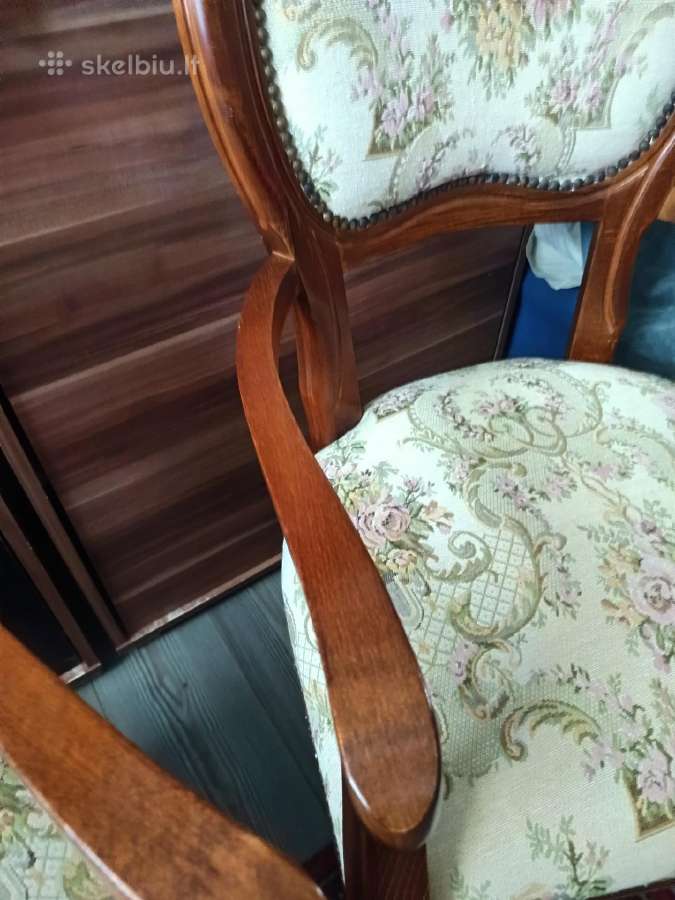 Idealios būklės - komplektas krėslų. - nuotraukos Nr. 8