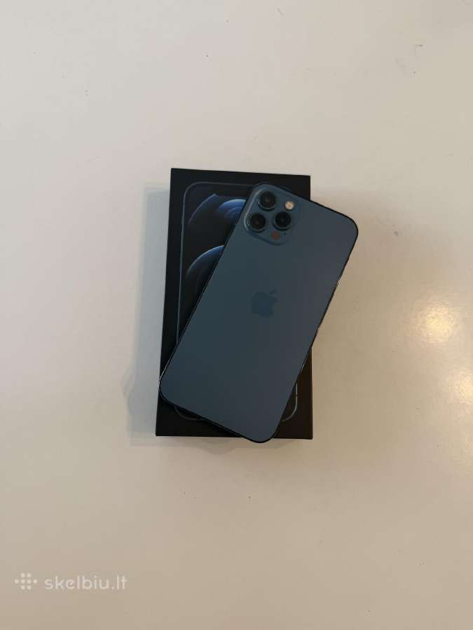 Apple iPhone 12 pro 256gb pacific blue 100%