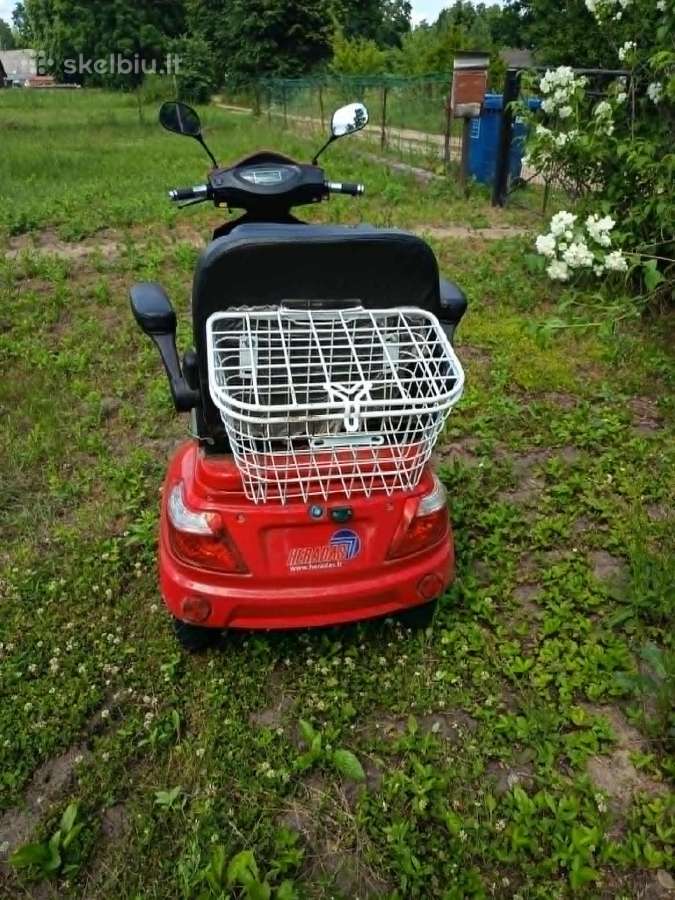 Parduodu triratį dvivietį elektrinį motorolerį - nuotraukos Nr. 2