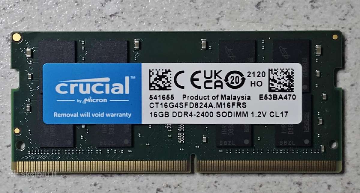 Ddr4 Sodimm 16 GB 2400