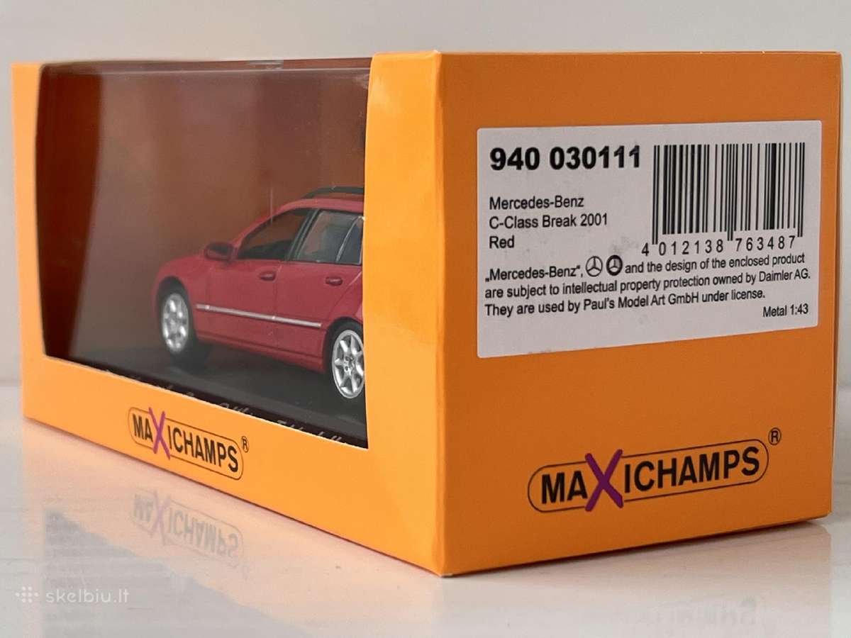 Mercedes Benz C klasės 1:43 - nuotraukos Nr. 9