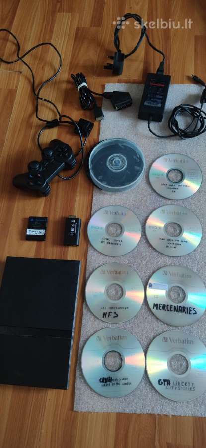 Playstation 2 su žaidimais