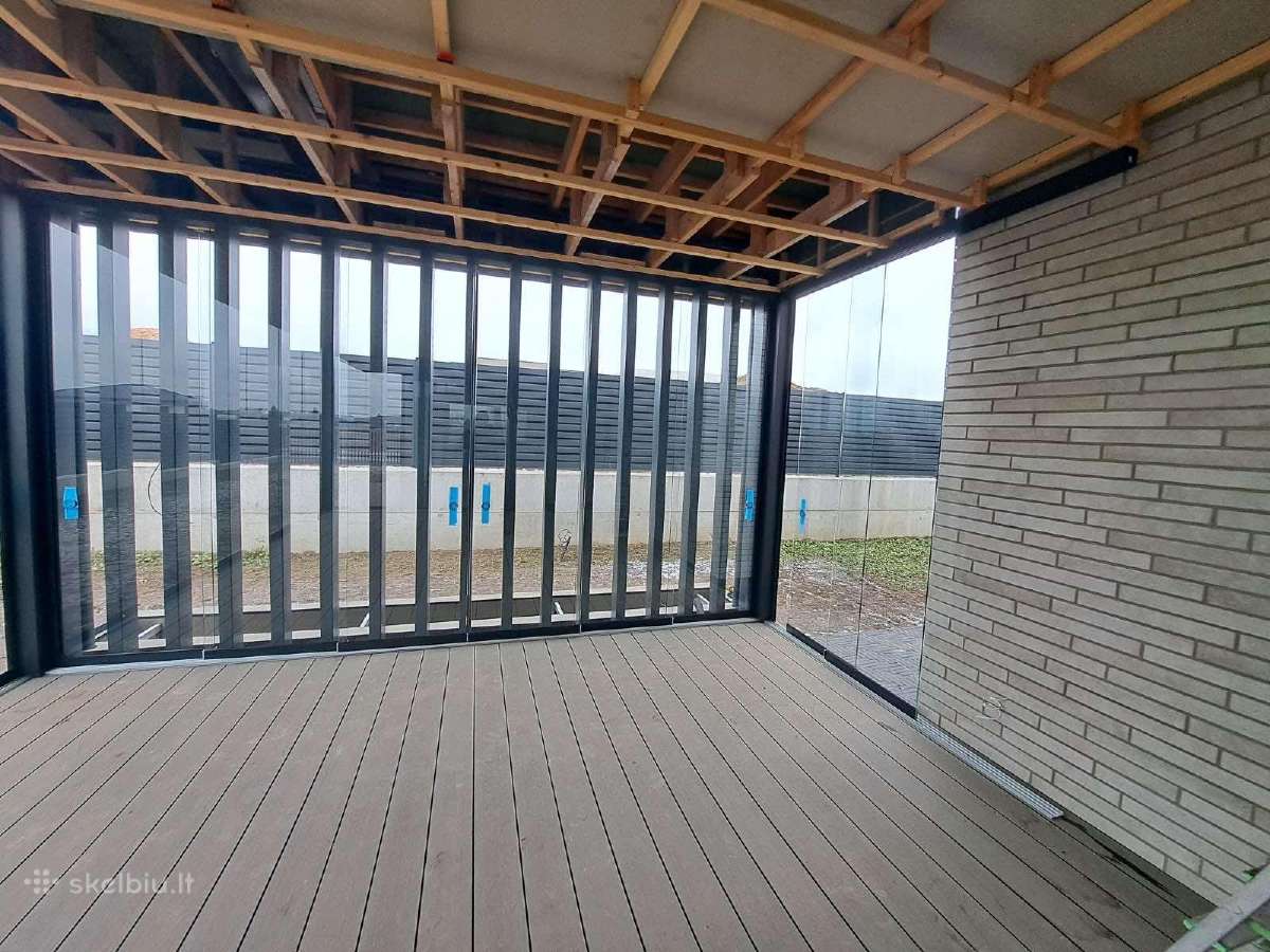 Berėmės stumdomos stiklo sistemos terasoms, balkon - nuotraukos Nr. 7