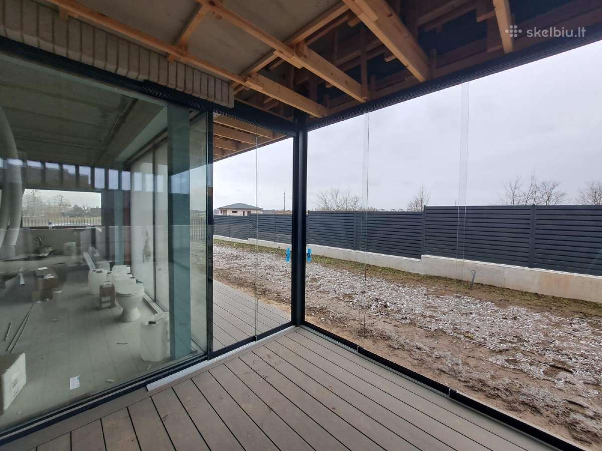 Berėmės stumdomos stiklo sistemos terasoms, balkon - nuotraukos Nr. 10