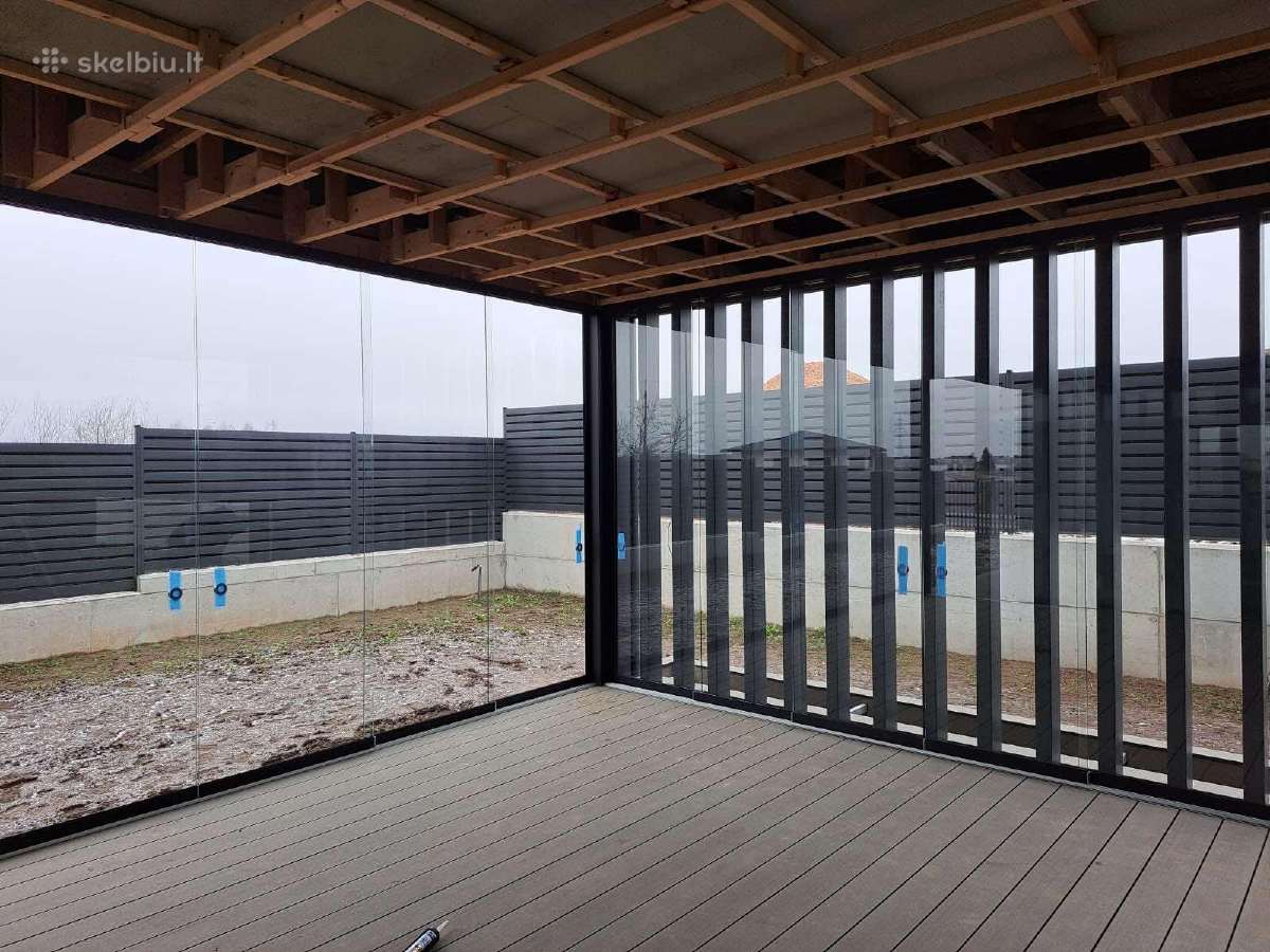 Berėmės stumdomos stiklo sistemos terasoms, balkon - nuotraukos Nr. 11