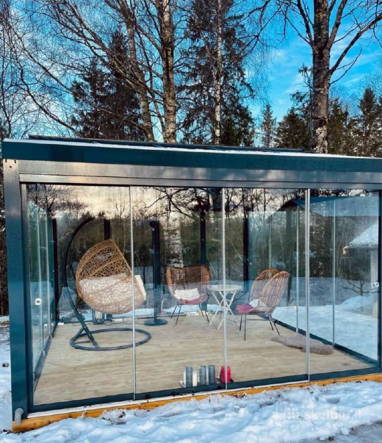Berėmės stumdomos stiklo sistemos terasoms, balkon - nuotraukos Nr. 16