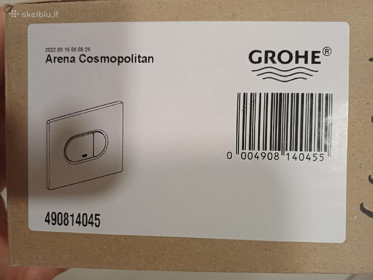 Groghe Arena Cosmopolitan blizgus chromas mygtukas - nuotraukos Nr. 4