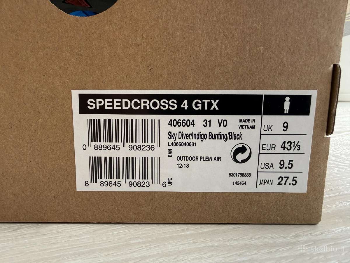 Salomon speedcross 4 Gtx bėgimo (trail) batai - nuotraukos Nr. 6