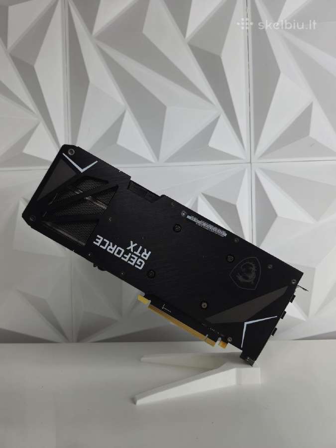 Rtx 3070 Ti Msi Ventus 3x Oc 8gb Gddr6 - nuotraukos Nr. 2