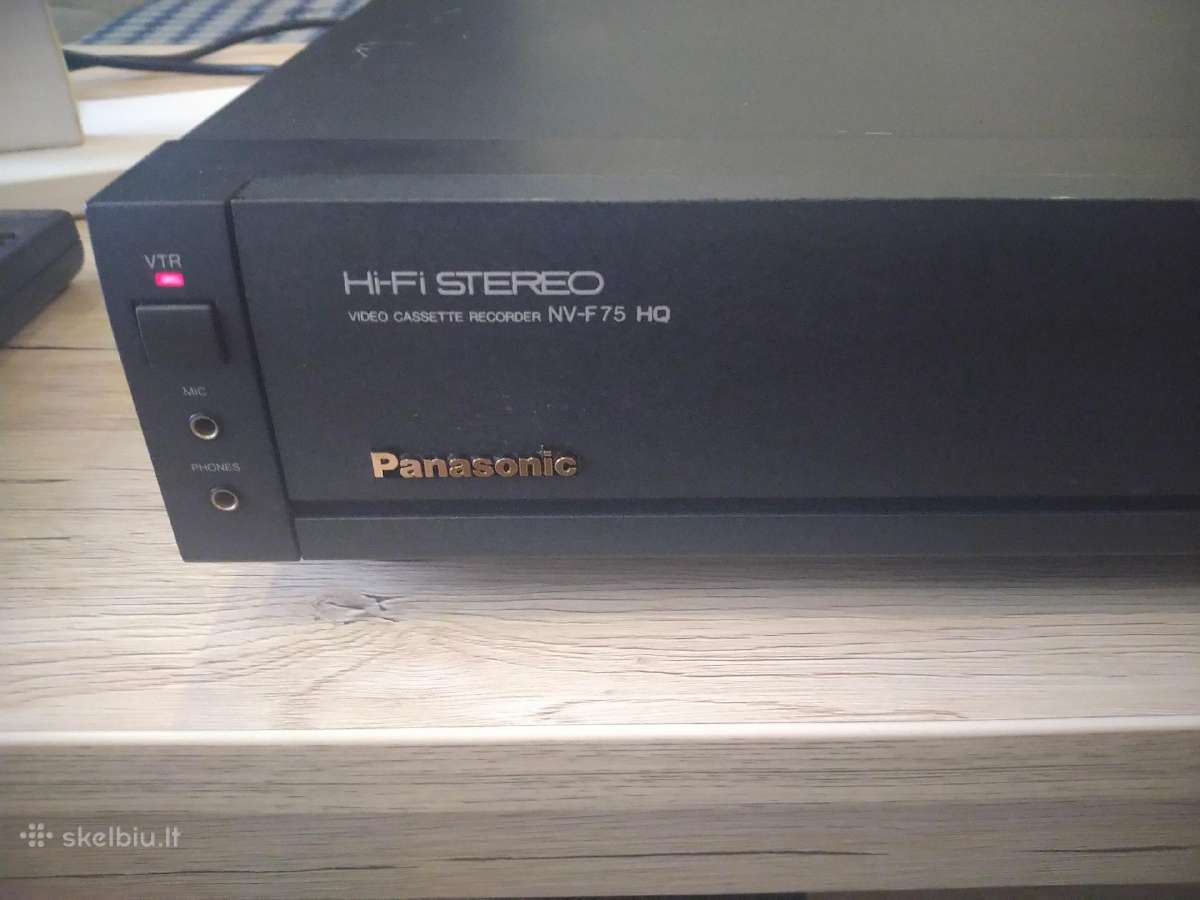 Panasonic videomagnetofonas.