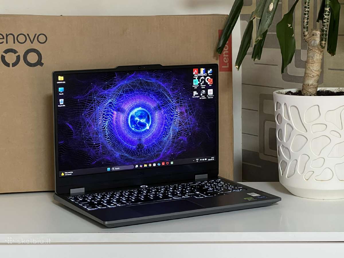 Parduodamas Lenovo Loq su Rtx 4060, 24gb/1tb.