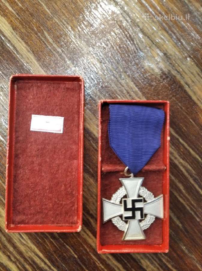 Vokiškas medalis uz 25metu tarnyba Ww2