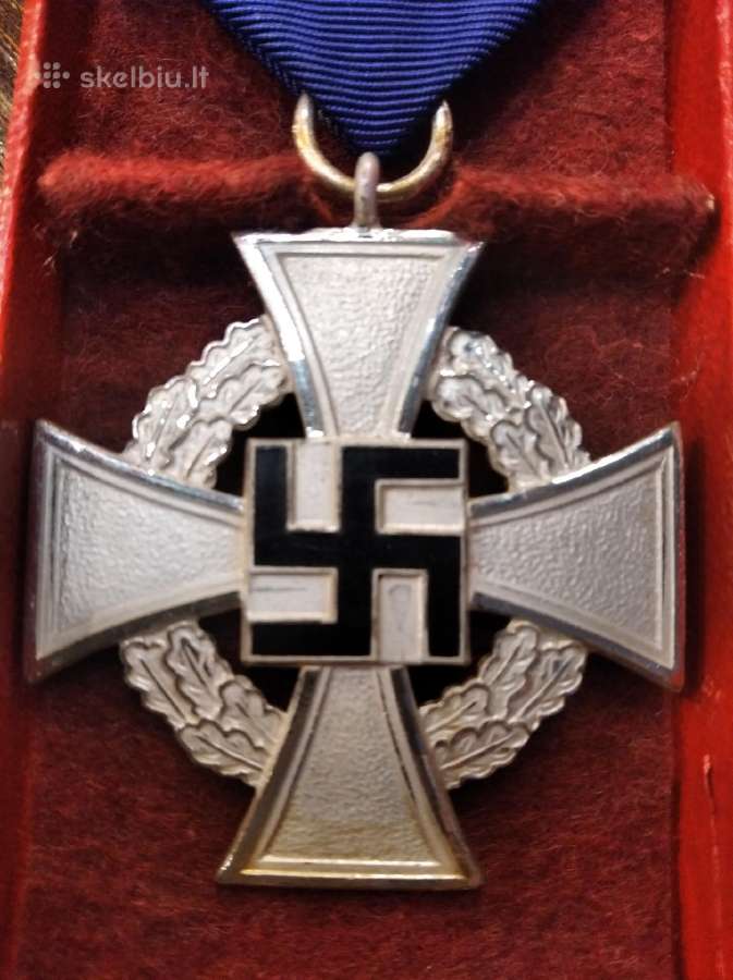 Vokiškas medalis uz 25metu tarnyba Ww2 - nuotraukos Nr. 4