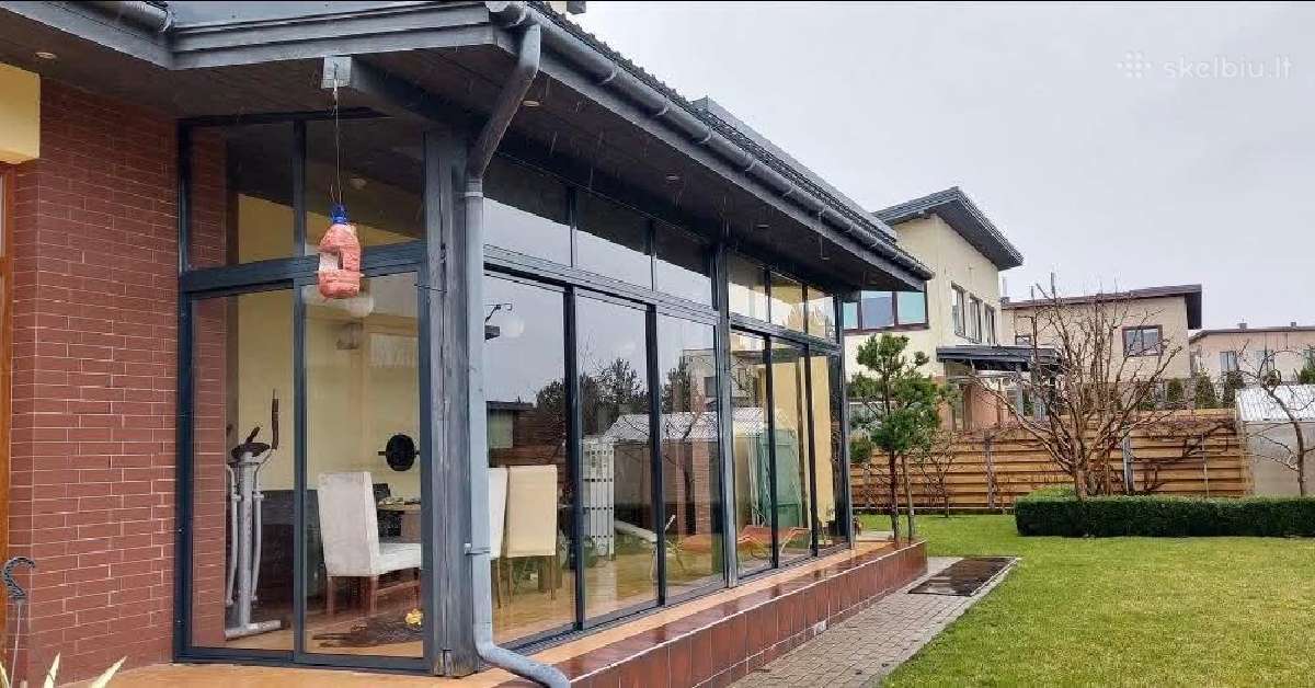 Gamyba iš aliuminio profilių, stiklinimas
