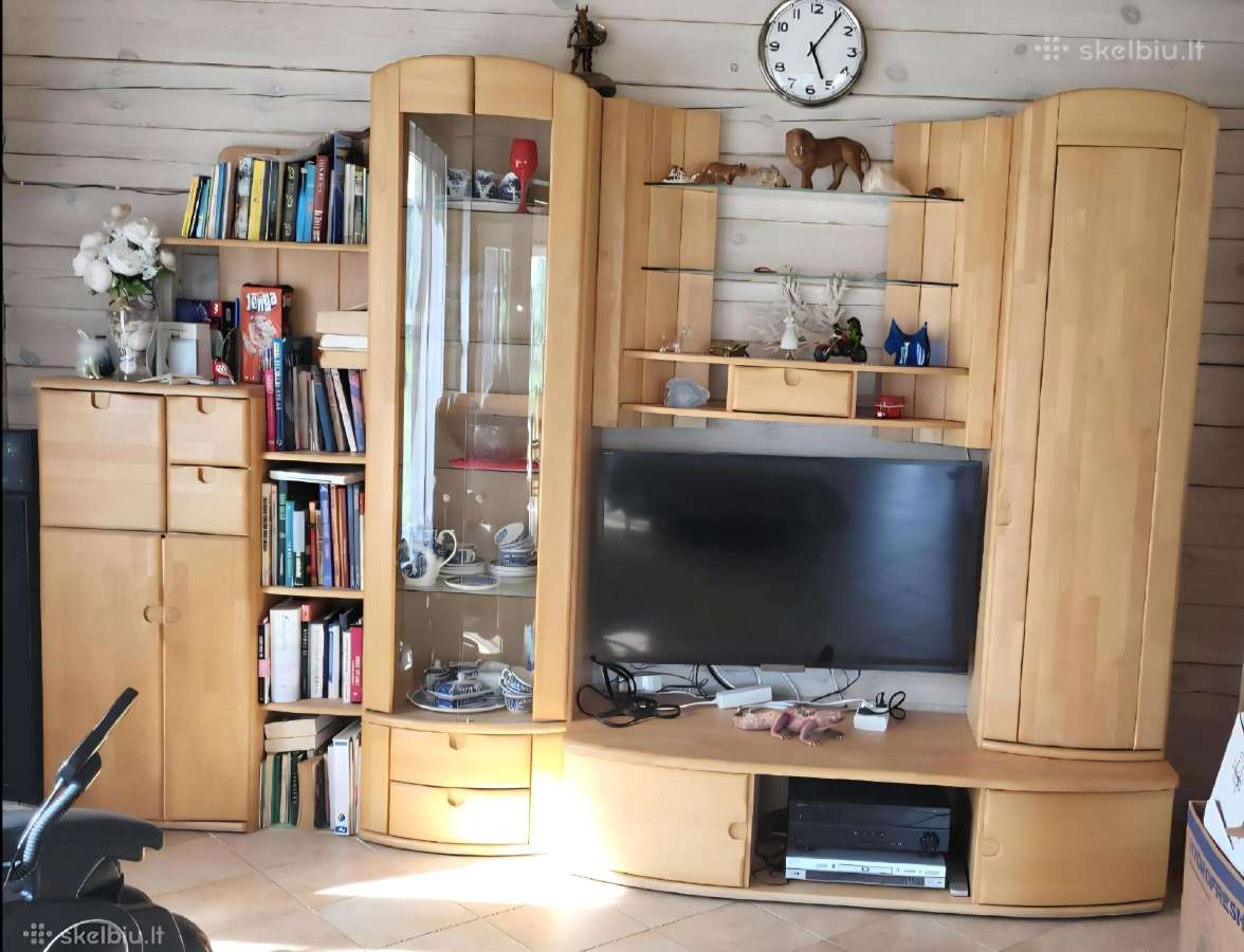 Natūralaus medžio sekcija