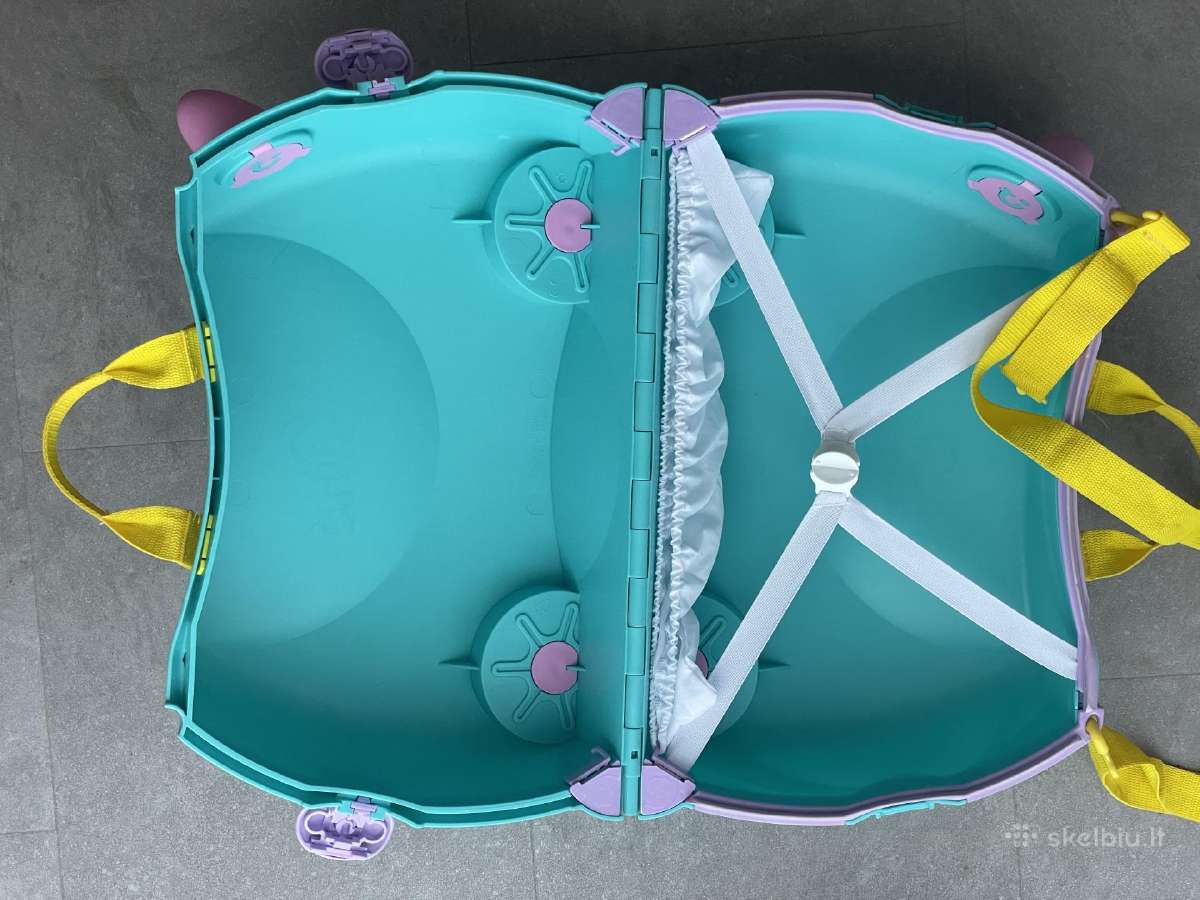 Trunki Vaikiškas lagaminas ant ratukų, važiuojanti - nuotraukos Nr. 3