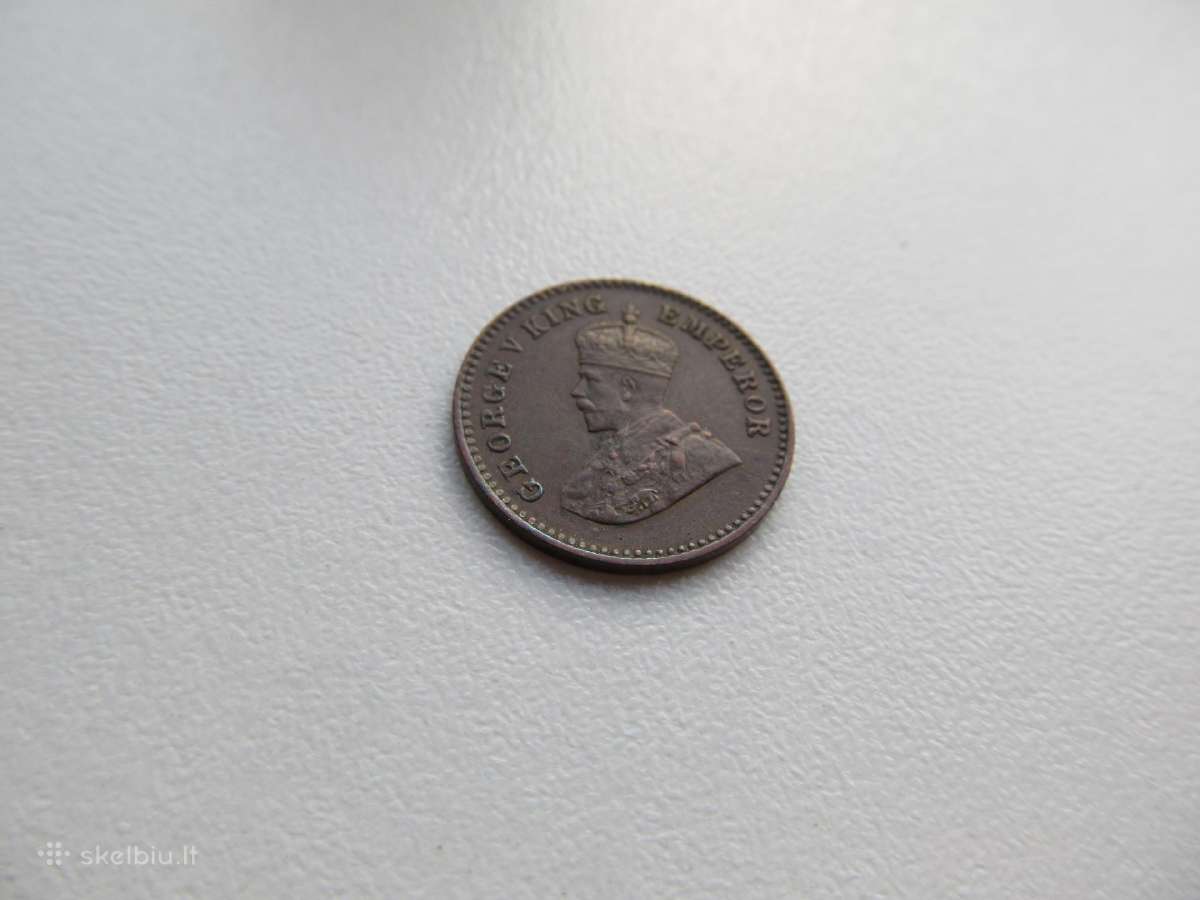 1 / 12 anna , Indija , 1920 - nuotraukos Nr. 2