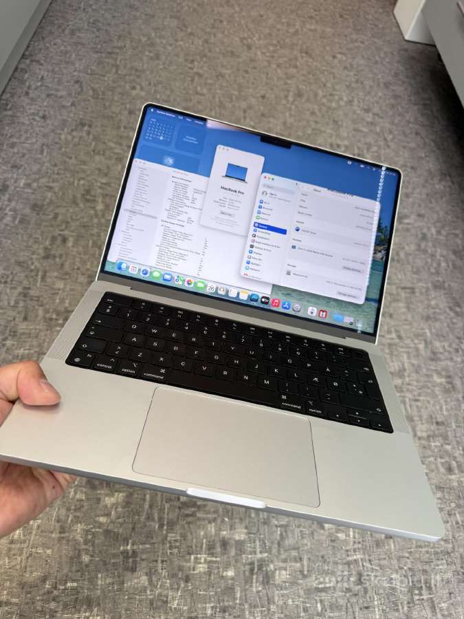 MacBook pro 14'' m3pro/18gb/512 93% bat - nuotraukos Nr. 3