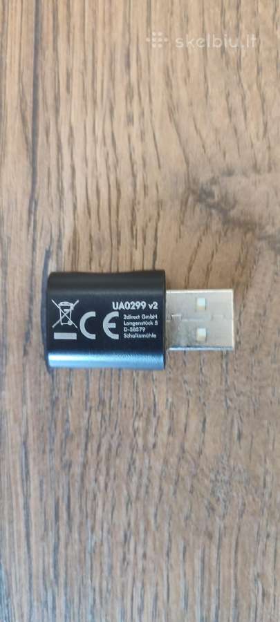 Usb Adapteris į 3.5mm garso kištuką